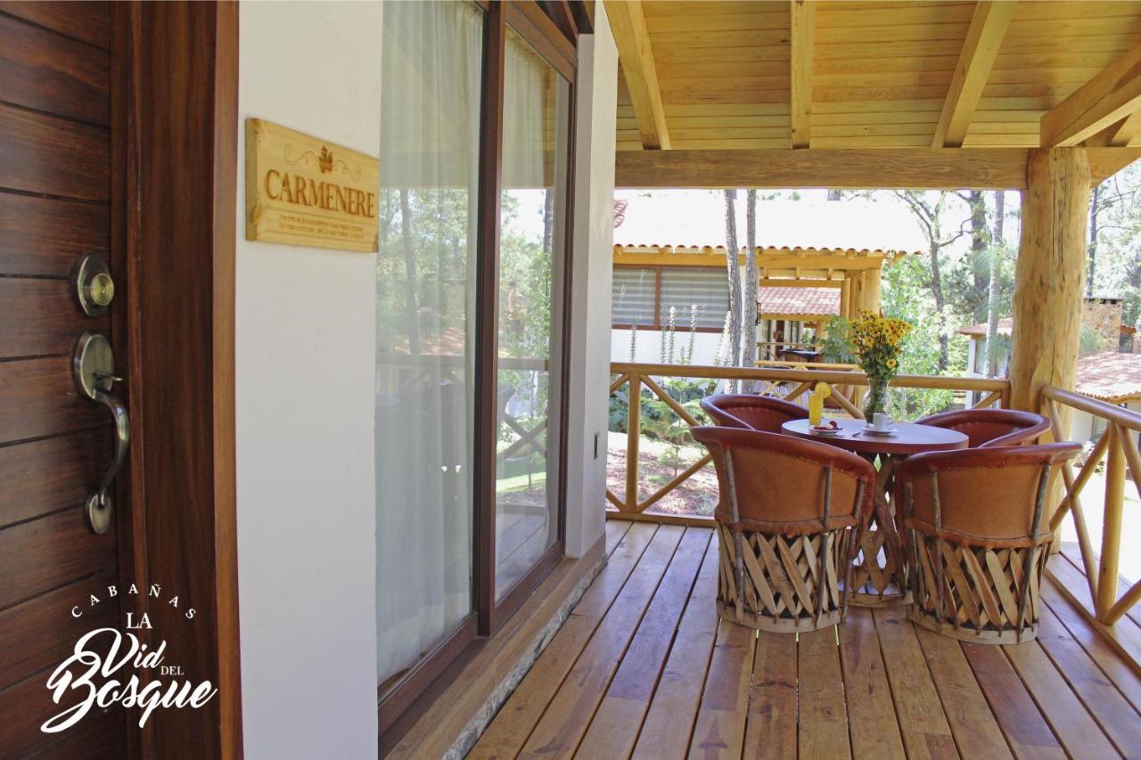Cabanas La Vid Del Bosque Hotel Tapalpa Ngoại thất bức ảnh