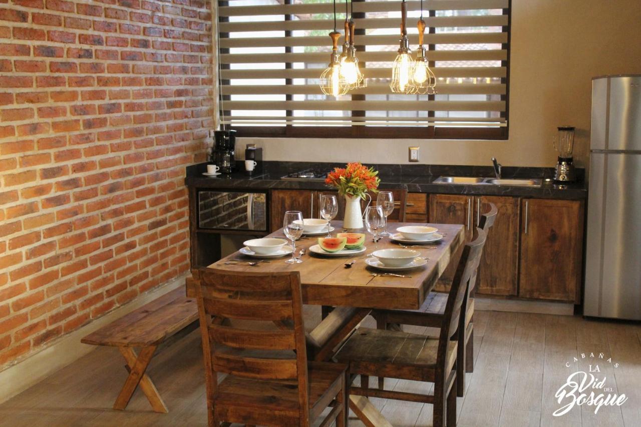 Cabanas La Vid Del Bosque Hotel Tapalpa Ngoại thất bức ảnh