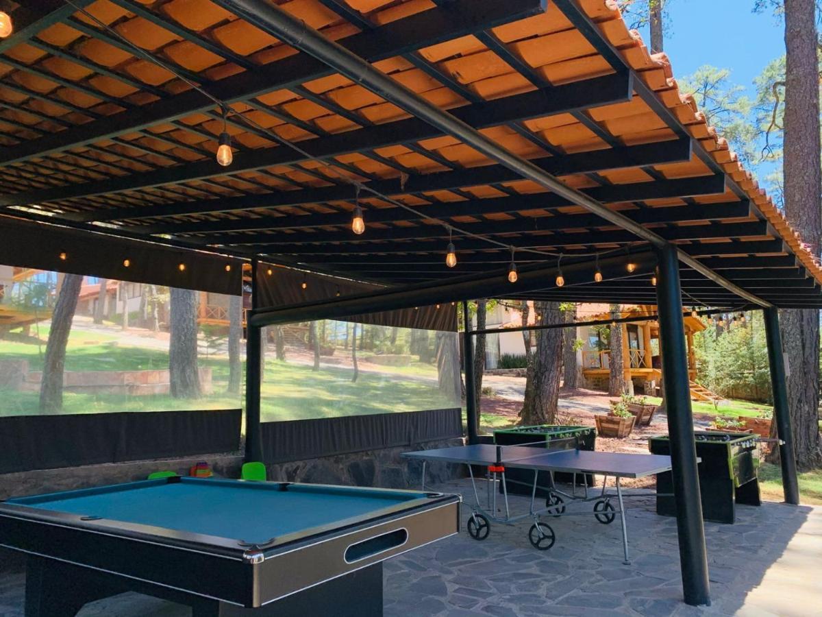 Cabanas La Vid Del Bosque Hotel Tapalpa Ngoại thất bức ảnh
