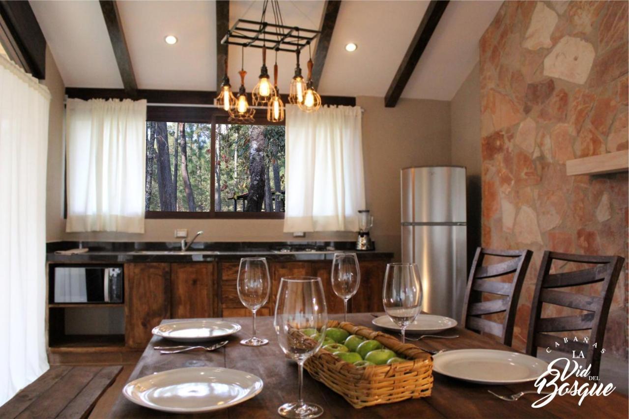 Cabanas La Vid Del Bosque Hotel Tapalpa Ngoại thất bức ảnh