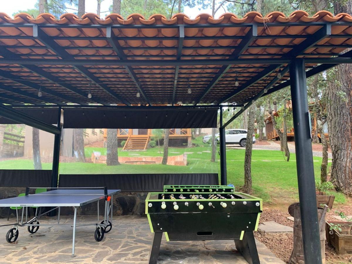 Cabanas La Vid Del Bosque Hotel Tapalpa Ngoại thất bức ảnh